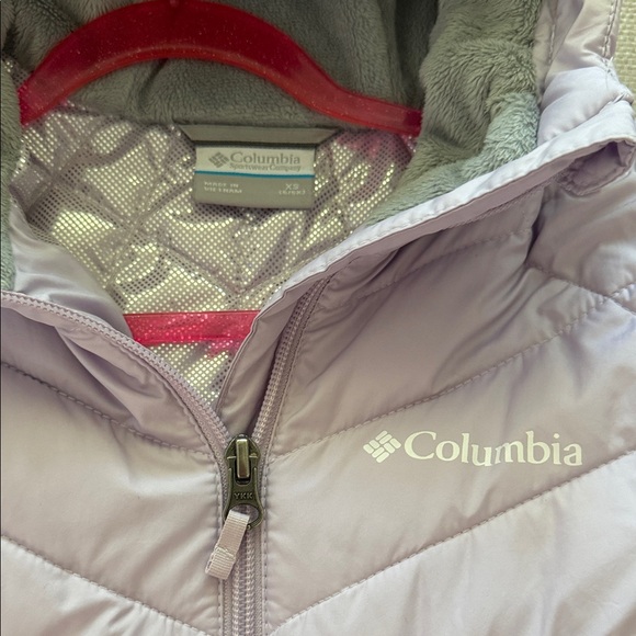 Columbia Light Purple Hooded Jacket - Picture 2 of 2
